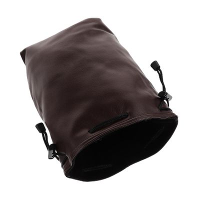POPETPOP Brown PU Camera Bag Insert