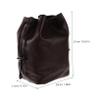 POPETPOP Brown PU Camera Bag Insert view 2
