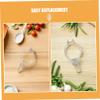 Amosfun 6-Piece Stainless Steel Clips for Canning Jars, Wire Closures with Spring Mechanism, Airtight Replacement Closures for Kitchen Storage view 3