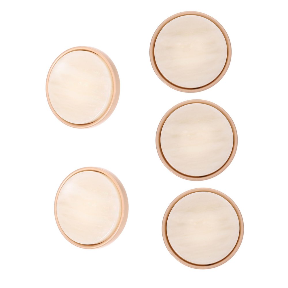 Housoutil 5-Piece Metal Buttons
