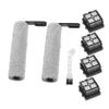 Holibanna Floor Scrubber Brush with Roller Brush and Filter view 1