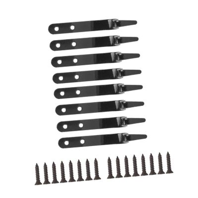 Hemobllo 8-Piece J-Shaped Metal Hooks