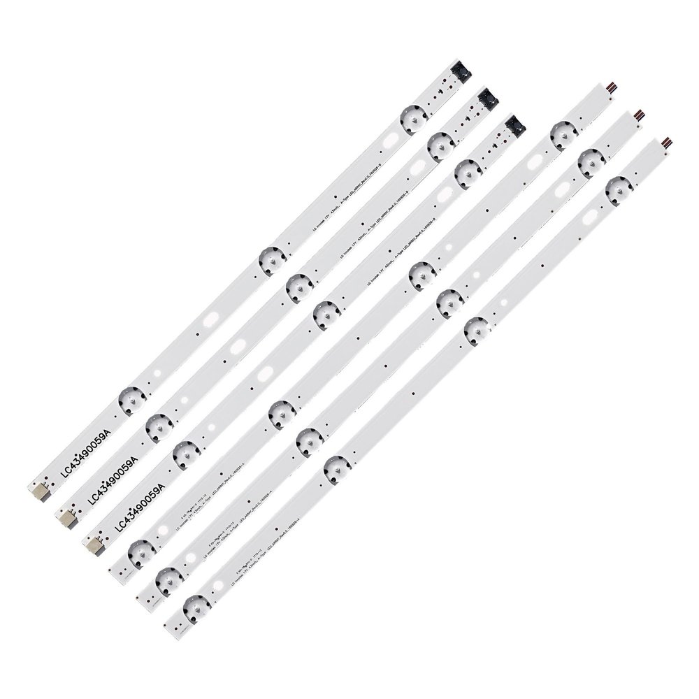 Mooyaya LED Backlight Strips for 43UJ635V, 43UJ655V, 43UJ6560, 43UJ6620, 43UJ6640, 43UJ6680, 43UJ670V, 43UJ7240, 43UJ7250, 43UJ7260, 43UJ740V