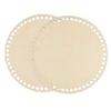 Housoutil 2-Pack Round Wooden Bag Bottoms for Crocheting view 1