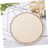 Housoutil 2-Pack Round Wooden Bag Bottoms for Crocheting view 2