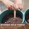 Uonguon Garden Dibber, Portable Ergonomic Reusable Seed Planter, Bulb Transplanter, 14 x 2 cm view 4