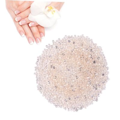 BATHVEVE 1000 Pcs Acrylic Diamonds 3mm Transparent Decorative Crystals