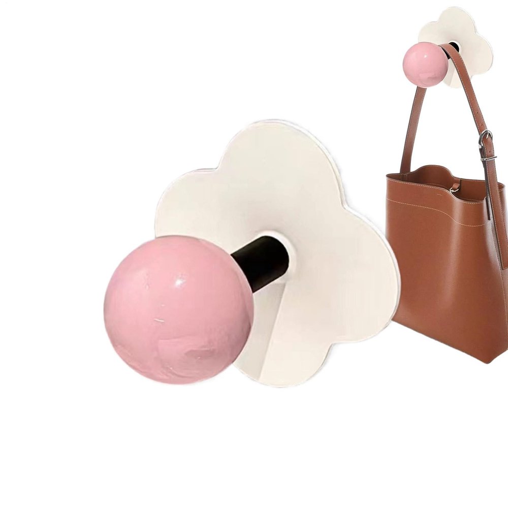 Adhesive Hooks in Flower Shape for Bathroom