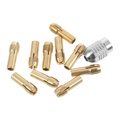 Cabilock Rotary Tool Chuck and Collet Set with Polishing Nuts