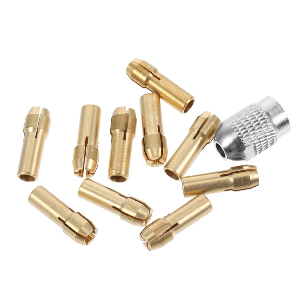 Cabilock Rotary Tool Chuck and Collet Set with Polishing Nuts