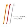 Aluminum Alloy Tent Stakes, 6-Piece Set for Outdoor Camping view 3