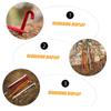 Aluminum Alloy Tent Stakes, 6-Piece Set for Outdoor Camping view 4
