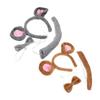Halloween Cosplay Costume Set for Women, Mouse Ears and Tails, 2-Piece Party Set view 1