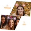 Halloween Cosplay Costume Set for Women, Mouse Ears and Tails, 2-Piece Party Set view 3