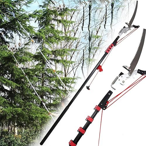 6 m Telescopic Tree Pruner and Branch Saw