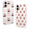 Stradvnaly 2-Pack Transparent Cases for iPhone 16 6.1", Strawberry Bow Pattern view 1