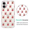 Stradvnaly 2-Pack Transparent Cases for iPhone 16 6.1", Strawberry Bow Pattern view 4