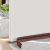PATIKIL Self-Adhesive Door Seal Strip, 5 cm x 1 m Silicone, Brown view 1