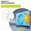 2 m 3-in-1 Euro Power Cable Extension, 1 Plug to 3 Sockets, 0.75 mm, Max. 2.5 A/250 V, White view 3