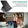 RWUTYTIUL Protective Case for Kindle Paperwhite 12th Gen. 2024 and Kindle Colorsoft Signature Edition, 360° Rotating, Shockproof, with Stand, Colorful Tree Leaf view 2