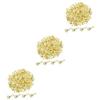 STOBOK 900 Gold Paper Brads, 3 Sets view 1