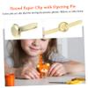 STOBOK 900 Gold Paper Brads, 3 Sets view 3