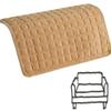 ILiemao Non-Slip Armchair Cover with Armrest Covers, 70x90/50x90 cm, Sofa and Recliner Cover, Washable, Cream, 60x60 cm view 1