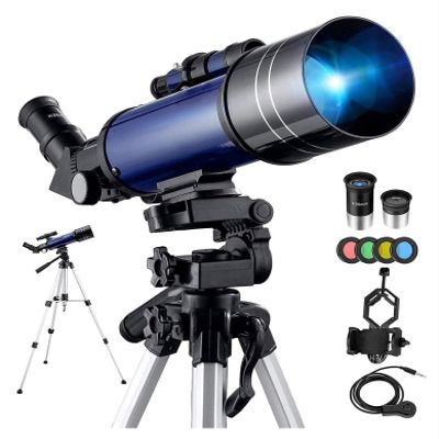 70/400 Astronomy Refractor Telescope for Beginners