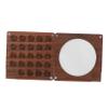 Small Black Walnut Wood Paint Box for Artists and Travel view 1