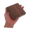 Small Black Walnut Wood Paint Box for Artists and Travel view 3