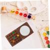 Small Black Walnut Wood Paint Box for Artists and Travel view 4