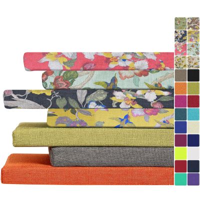 Custom Bench Cushion with Removable, Washable Cover