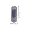20 Round Plastic Stamp Holders for DIY Name Stamps view 2