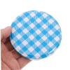 50 Silver Iron Wide-Mouth Canning Jar Lids, High-Temperature Resistant view 3