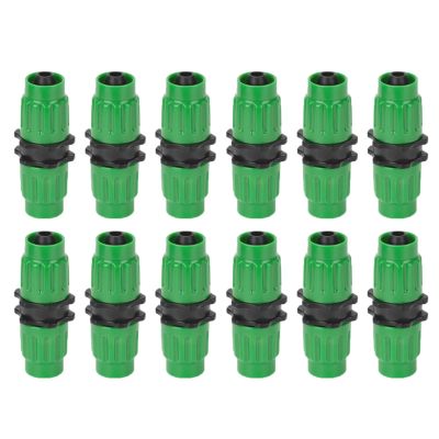 12-Piece Expandable Garden Hose Repair Connector Set, Female-to-Male (B)