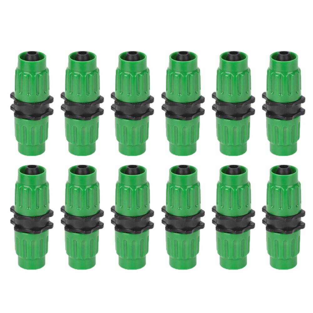 12-Piece Expandable Garden Hose Repair Connector Set, Female-to-Male (B)