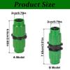 12-Piece Expandable Garden Hose Repair Connector Set, Female-to-Male (B) view 2