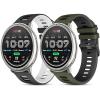 SenMore 2-Pack 20mm Soft Silicone Replacement Bands for Amazfit and Garmin Smartwatches view 1