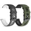 SenMore 2-Pack 20mm Soft Silicone Replacement Bands for Amazfit and Garmin Smartwatches view 2