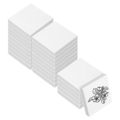 PATIKIL Rubber Carving Blocks, 2 x 2 in, Soft Linoleum, 24-Pack