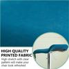 Hoowarm Stretch Bar Stool Covers, Removable Washable Swivel Seat Covers, 1/2/4/6-Piece Set (B3, 6PCS) view 3