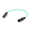 ROBAUN 1PC 3F-to-5M Adapter Cable, 3-Pin Female to 5-Pin Male, Reversible, 2 Copper Conductors + Shielding (5M-3F-BU, 2.9 m) view 1