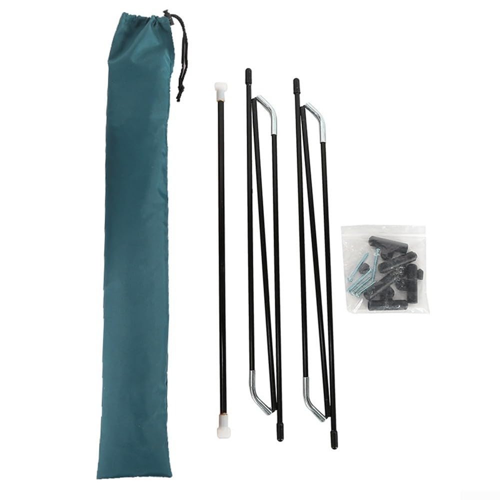 Folding Trolley Cart Canopy, 85.5 x 55 cm, Foldable, for Camping and Picnics, Blue