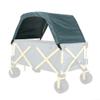 Folding Trolley Cart Canopy, 85.5 x 55 cm, Foldable, for Camping and Picnics, Blue view 2