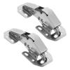 JECOMPRIS 2-Pack Stainless Steel Hinges with Damping and Spring Mechanism view 1