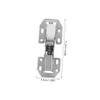 JECOMPRIS 2-Pack Stainless Steel Hinges with Damping and Spring Mechanism view 2