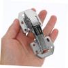 JECOMPRIS 2-Pack Stainless Steel Hinges with Damping and Spring Mechanism view 4