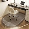 Highdi Thickened Office Chair Mat, Non-Slip, Scratch-Resistant, Coffee, 120 × 90 cm view 1