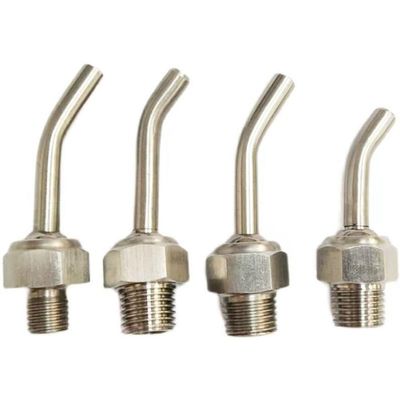 HJHLYJQBF 10-Piece 304 Stainless Steel Flexible Coolant Nozzle Set