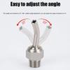 HJHLYJQBF 10-Piece 304 Stainless Steel Flexible Coolant Nozzle Set view 4